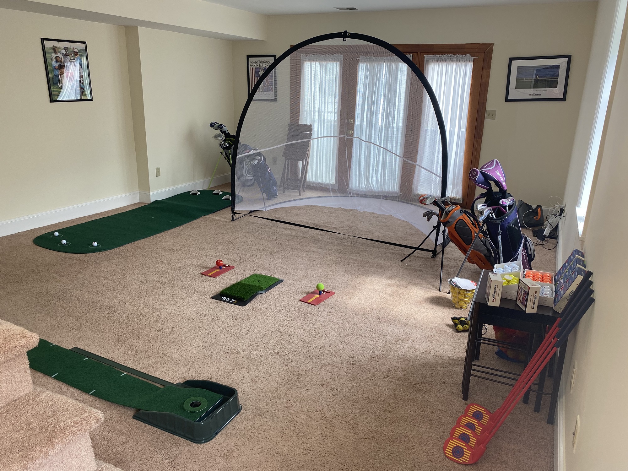 Golf setup